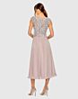Mac Duggal 20492 A-Line Cap Sleeves Vintage Lilac Dress