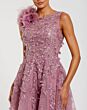 Mac Duggal 21091 Scoop Neck A-Line Sleeveless Orchid Dress