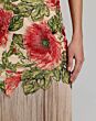Mac Duggal 21303 One-Shoulder Fringe Hem Fitted Multicolor Dress