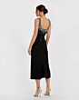Mac Duggal 2259 Sleeveless Scoop Neck Black Midi Dress