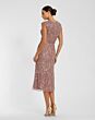 Mac Duggal 23049 Jewel Neck Beaded Vintage Lilac Dress