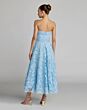 Mac Duggal 50114 Lace Front Bow Strapless Powder Blue Dress