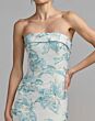 Mac Duggal 68621 Strapless Back Slit French Blue Dress
