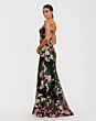 Mac Duggal 69004 Sweetheart Neck Sleeveless Black Dress