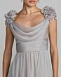 Mac Duggal 69088 Cowl Neck A-Line Ruched Bodice Dress