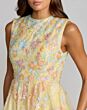 Mac Duggal 69111 A-Line Embroidered Yellow Sleeveless Dress