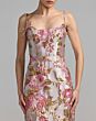 Mac Duggal 69153 Scoop Neck Spaghetti Strap Pink Dress