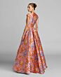 Mac Duggal 69171 Cap Sleeve V-Neck Pink Dress