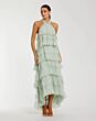 Mac Duggal 8276 Halter Neck Ruffle Tent Silhouette Dress