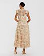 Mac Duggal 8339 A-Line Ruffle Skirt Ivory Dress