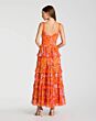 Mac Duggal 8475 Sweetheart Neck Ruffe A-Line Rose Dress