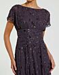 Mac Duggal 94140 V-Back Embellished Blackberry Dress