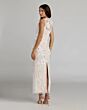 Mac Duggal 9465 Column Silhouette Sleeveless Ivory Dress