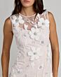 Mac Duggal 9465 Column Silhouette Sleeveless Ivory Dress