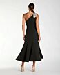 Mac Duggal 9913221P Black One Shoulder Midi Dress