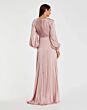 Mac Duggal 9926590P Blush Pink Bishop Sleeve A-Line Dress