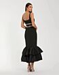 Mac Duggal 9927719P Black Square Neckline Trumpet Dress