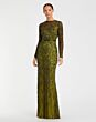 Mac Duggal 5124 Jewel Neckline Sequin Dress