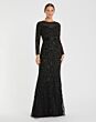 Mac Duggal 5124 Jewel Neckline Sequin Dress