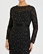 Mac Duggal 5124 Jewel Neckline Sequin Dress