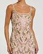 Mac Duggal 10755 Scoop Neckline Floral Dress