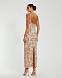Mac Duggal 10755 Scoop Neckline Floral Dress