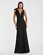 Mac Duggal 49454 Plunging Neckline Sleeveless Dress