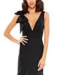 Mac Duggal 49454 Plunging Neckline Sleeveless Dress