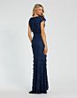 Mac Duggal 67711 Floral Appliques Cap Sleeve Dress