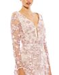 Mac Duggal 70224 Illusion Sleeve Floral Dress