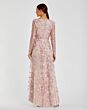 Mac Duggal 70224 Illusion Sleeve Floral Dress
