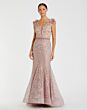 Mac Duggal 79368 Sheer Bodice Lace Dress