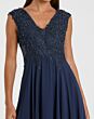 Mac Duggal 20264 Embellished Bodice Cap Sleeve Dress