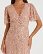 Mac Duggal 35109 Surplice Bodice Embellished Dress