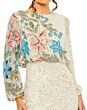 Mac Duggal 5615 Blouson Top Floral Dress