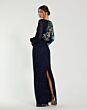 Mac Duggal 5615 Blouson Top Floral Dress