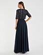 Mac Duggal 9180 Beaded Bodice Jewel Neck Dress