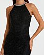 Mac Duggal 93742 Back Slit Halter Neck Dress