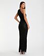 Mac Duggal 93742 Back Slit Halter Neck Dress