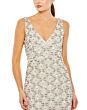 Mac Duggal 93807 V-Back Floral Embellished Dress
