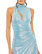 Mac Duggal 27085 High Neck Cutout Dress