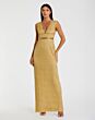 Mac Duggal 5625 Back Slit Plunging Neck Dress