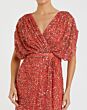 Mac Duggal 5640 Blouson Top Sequin Dress