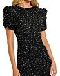 Mac Duggal 24003 Puff Sleeve Beaded Dress