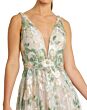 Mac Duggal 79329 A-line Plunging Neck Dress