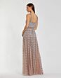 Mac Duggal 10106 Square Neck Beaded A-Line Dress