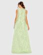 Mac Duggal 11633 Jewel Neck Tent Silhouette Feather Dress