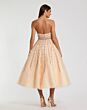 Mac Duggal 11865 Strapless A-line Floral Embellished Dress