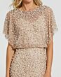 Mac Duggal 14523 Blouson Top Embellished Dress