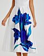 Mac Duggal 21075 Floral-Printed Strapless A-Line Formal Dress